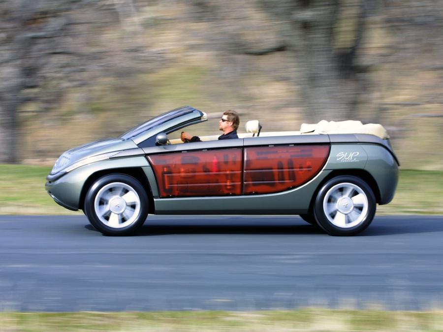 Mitsubishi S.U.P. Concept 2001 года  (фото 5 из 6)
